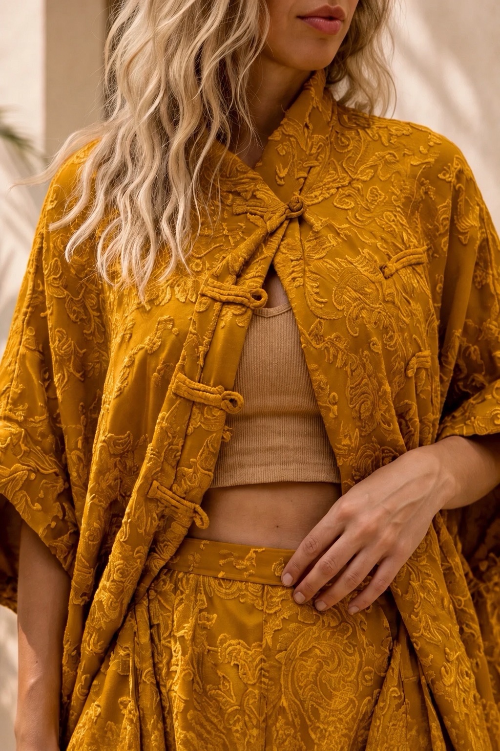 Golden Silk Versa Top